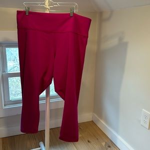 Athleta elation train 7/8 tight legging, size 3X